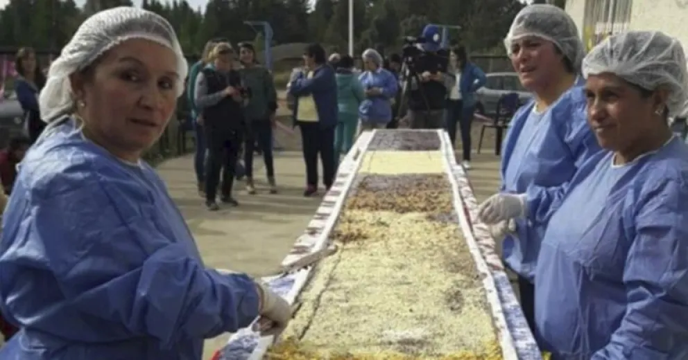 Este año harán una barra de chocolate de siete metros en el Pilar II