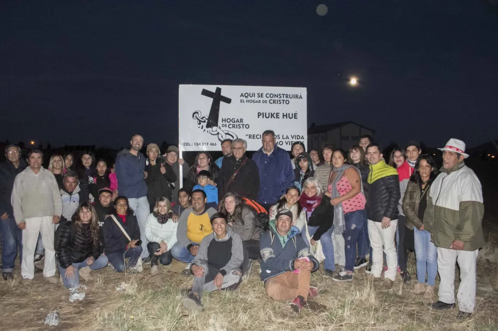 Emotivo festejo del primer año de vida del Hogar de Cristo Piuke Hue
