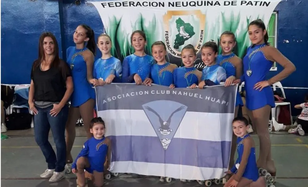 Excelentes resultados del patín barilochense en Neuquén
