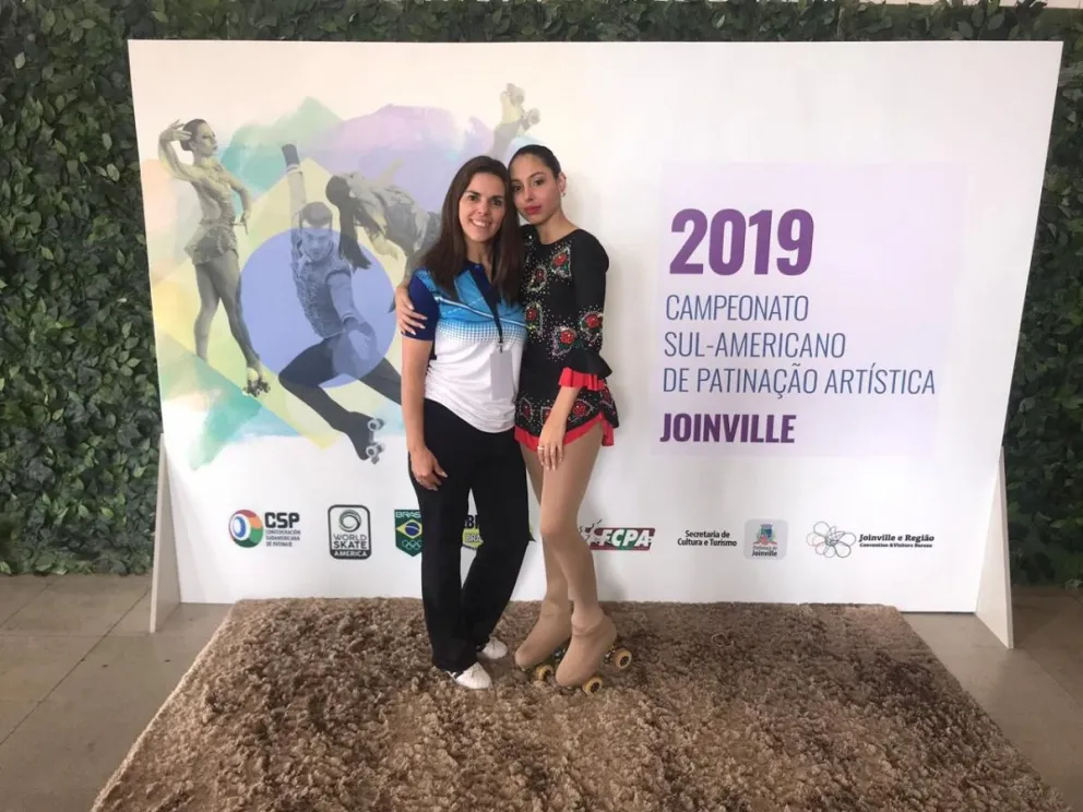 Romina Arenas dejó bien parado al patín barilochense en el Sudamericano
