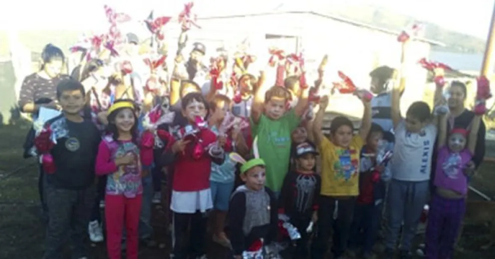 Grupo Raíces realizó una fiesta de Pascua para los más pequeños