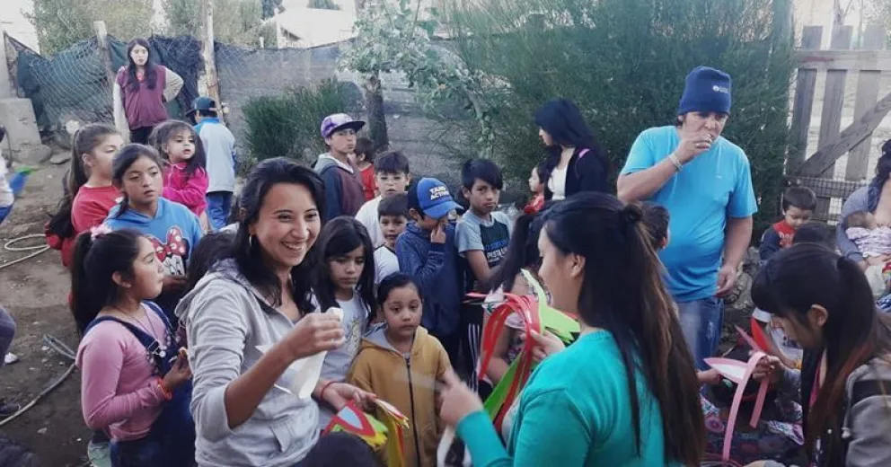 En Pequeños Fuertes, pasaron un domingo de Pascuas diferente