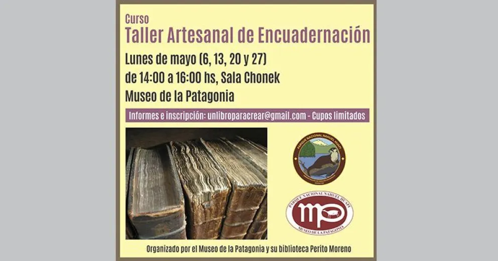 Taller artesanal de encuadernación