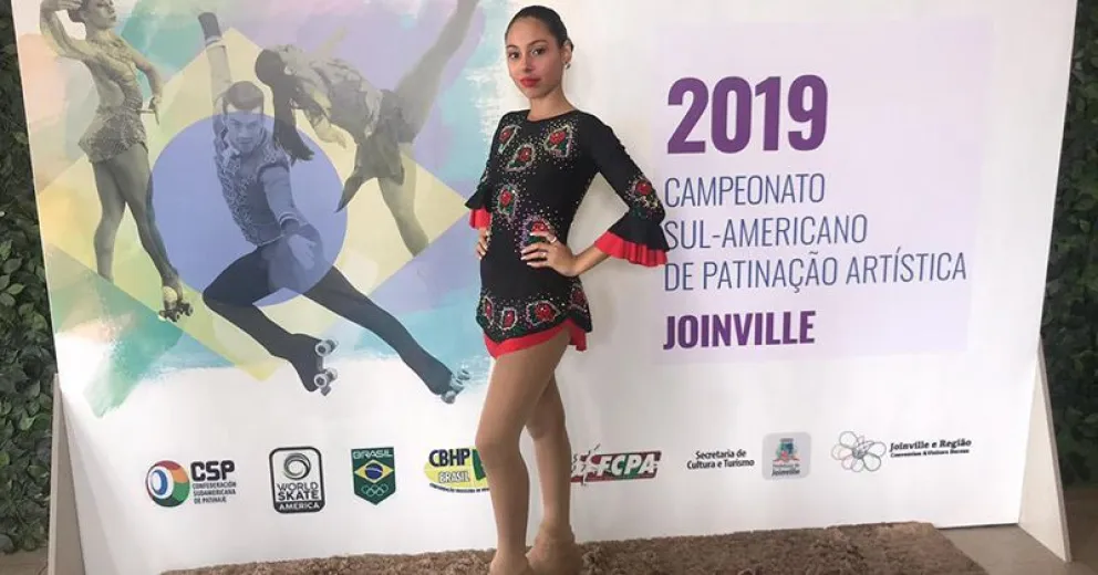 Romina Arenas quedó entre las cinco mejores de Sudamérica