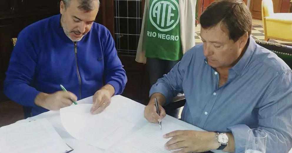 Gobierno y ATE avanzan en la creación de un Fondo para la Vivienda de los afiliados