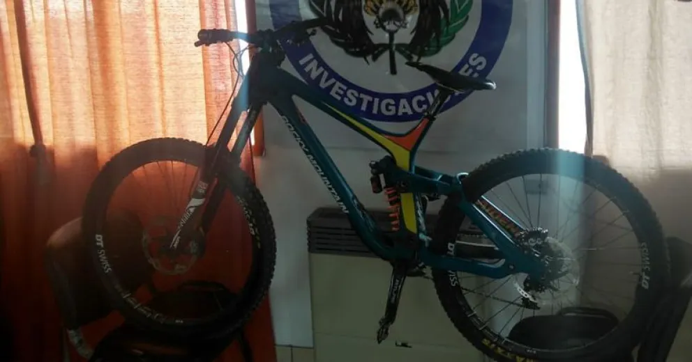 Recuperaron costosa bicicleta que les habían robado a competidores riojanos