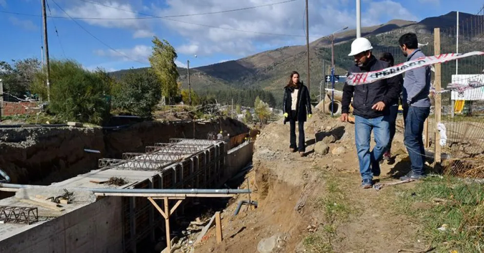 Avanzan las obras de infraestructura urbana