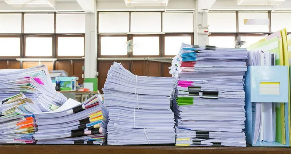 Continúan las acciones para reducir el uso del papel en el Poder Judicial