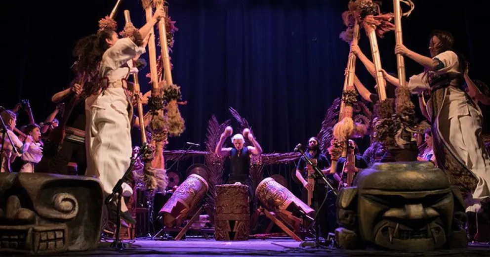 La Orquesta de Instrumentos Autóctonos y Nuevas Tecnologías engalana el FIMBA