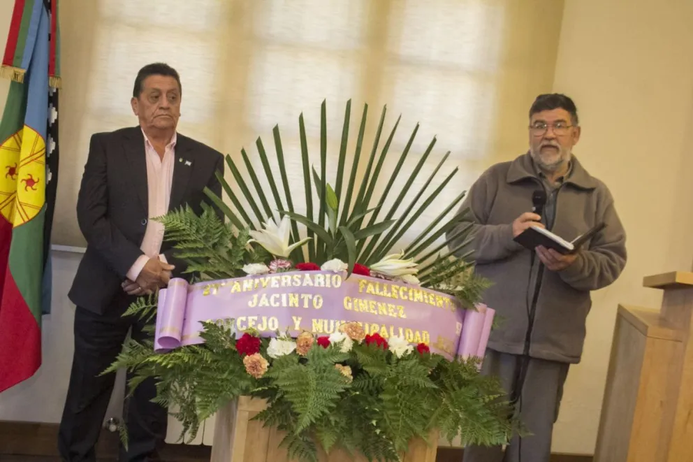 Recordaron a Jacinto Giménez en el Concejo Municipal