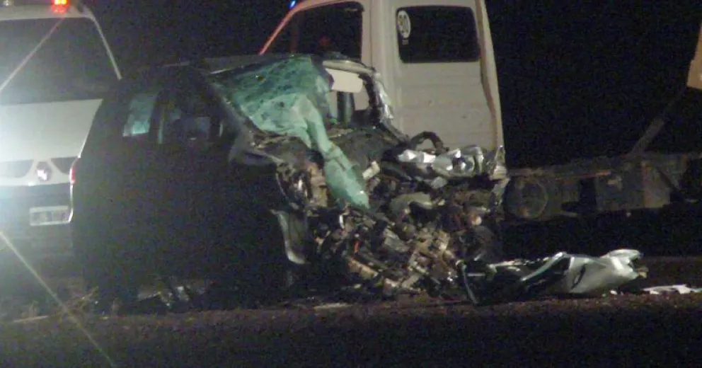 Accidente fatal sobre la Ruta 23, cerca de Maquinchao