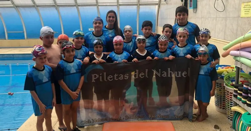 Nadadores y nadadoras viajaron a un gran encuentro en San Martín de los Andes