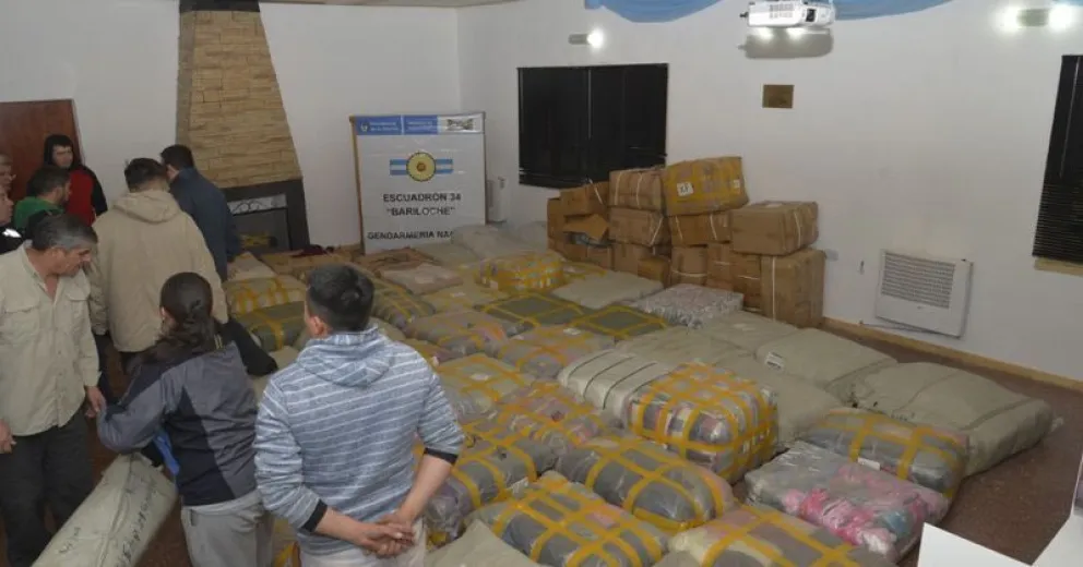 Secuestraron mercadería de contrabando valuada en dos millones y medio de pesos
