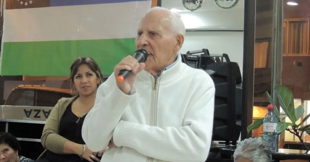 Con 96 años, embajador rionegrino deja a la Provincia en lo más alto del atletismo