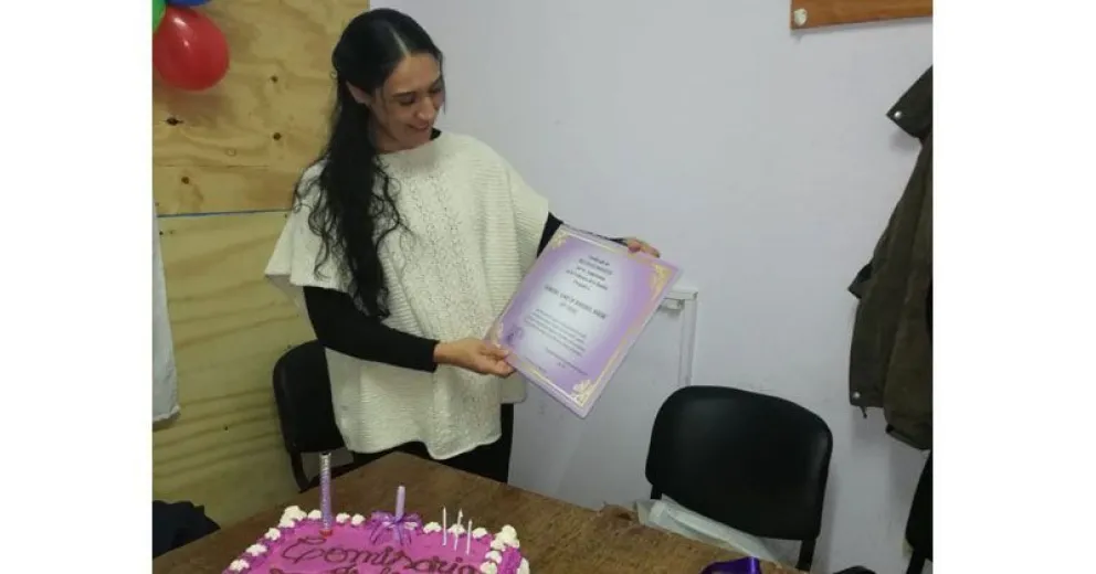 Agasajaron a la titular de la Comisaría de la Familia en el tercer aniversario de la unidad especial