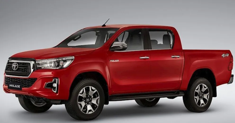 La Toyota Hilux, el vehículo más vendido en Argentina