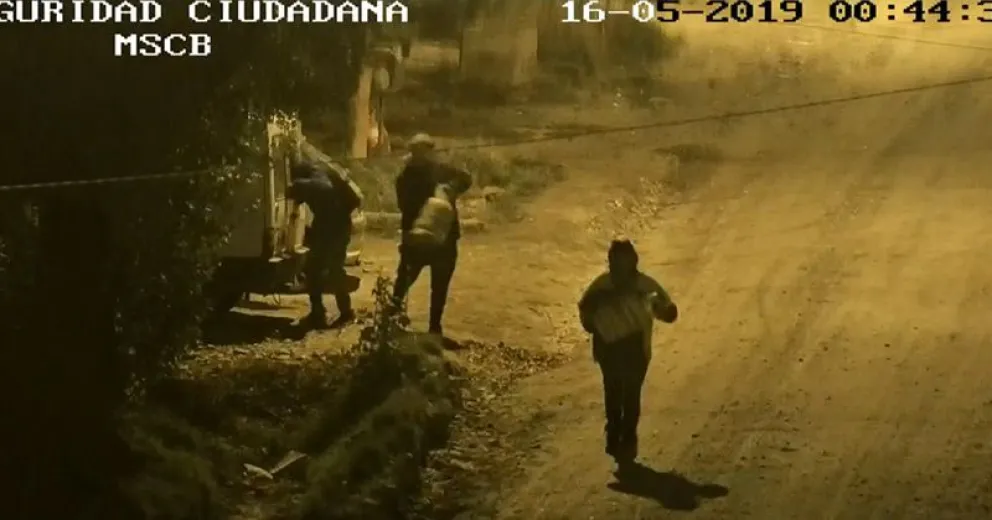 Detuvieron a ladrones por registros en cámaras de seguridad