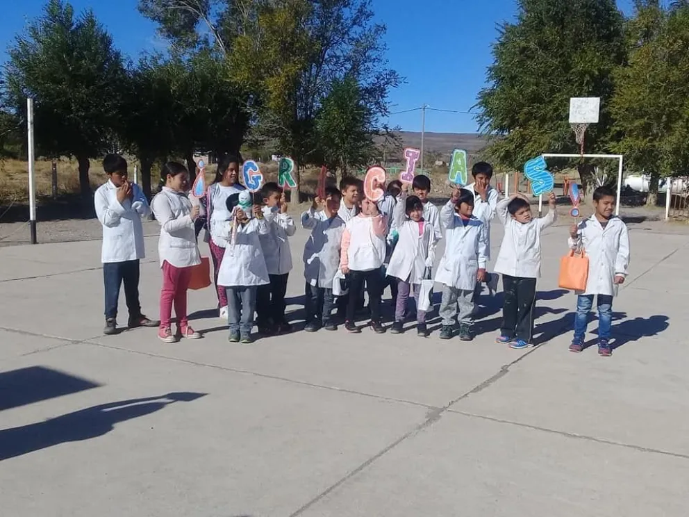 Verte Reír Federal comenzó proyecto con una escuela rural de Comicó