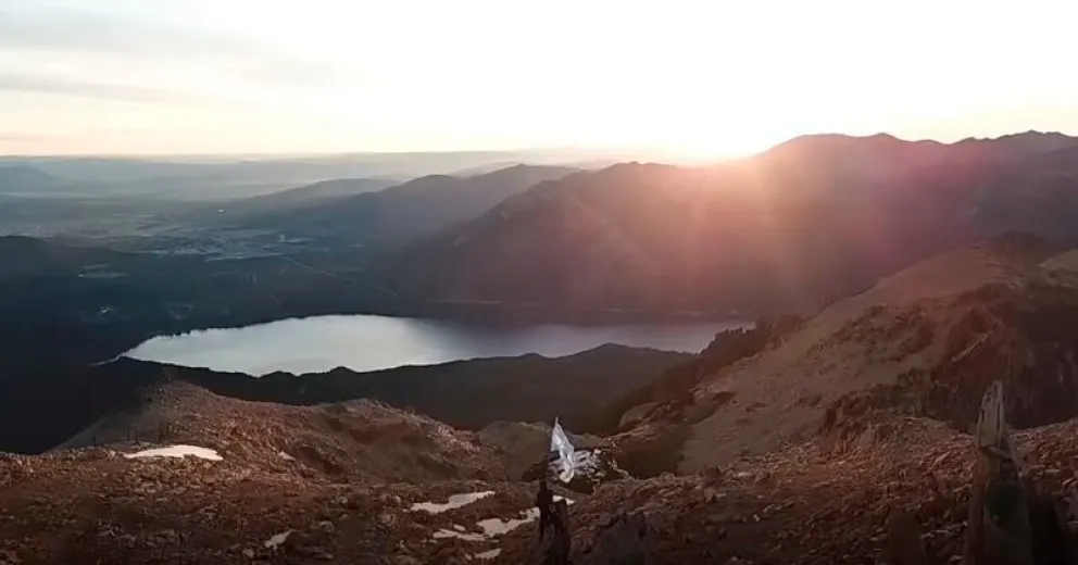 El video de Cristina “vice” empieza y termina con imágenes de Bariloche