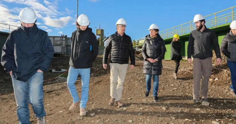 Avanza la construcción de la nueva planta depuradora