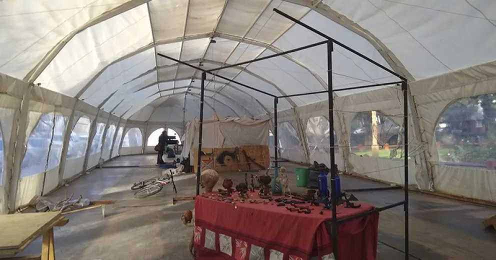 Reacondicionan la globa de los artesanos