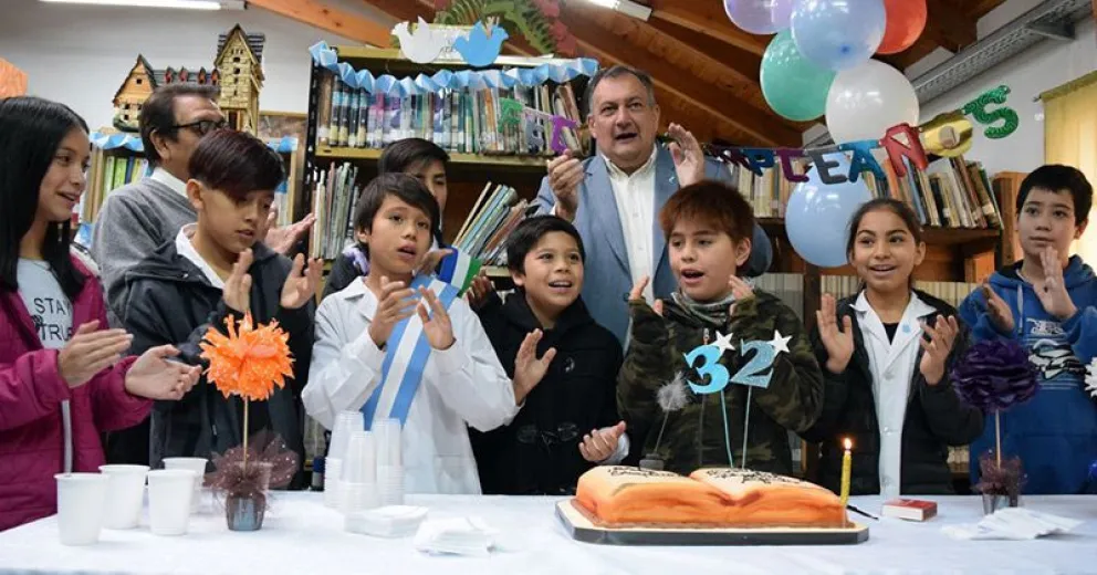 Festejaron los 32 años de la Biblioteca Pública Municipal