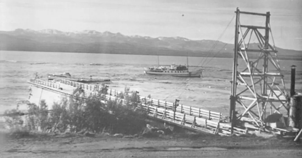El día que el Nahuel Huapi se levantó cinco metros