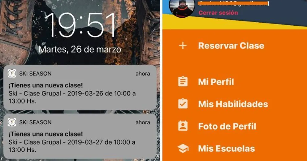 Instructores de esquí buscan regular la venta de clases a través de una app