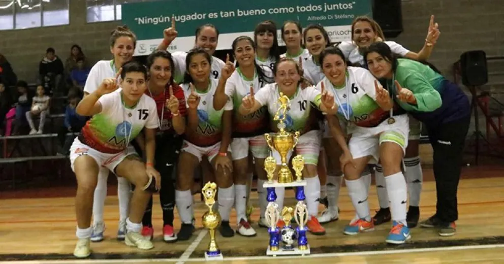 Pinocho se consagró campeón del Torneo del Sur de futsal femenino