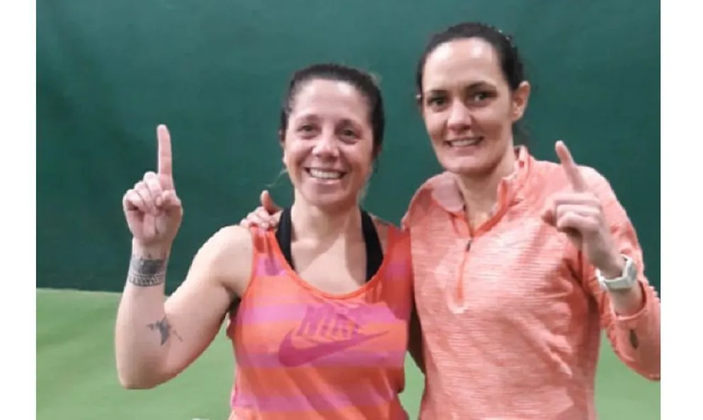 Gisela Furst y Jessica Casartelli cortaron la sequía