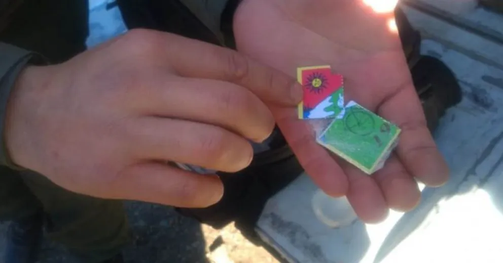 Lo atraparon cuando viajaba con 69 dosis de LSD hacia Bariloche
