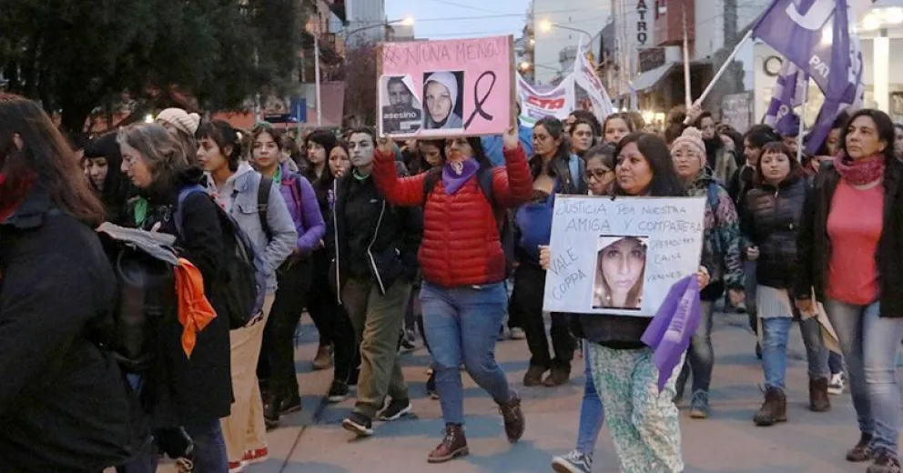 Un grito que se escuchó fuerte en Bariloche: “Ni Una Menos”