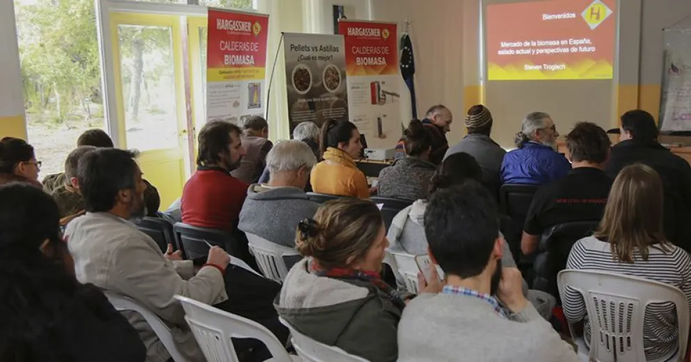 Expertos compartieron experiencias sobre calefacción con residuos forestales