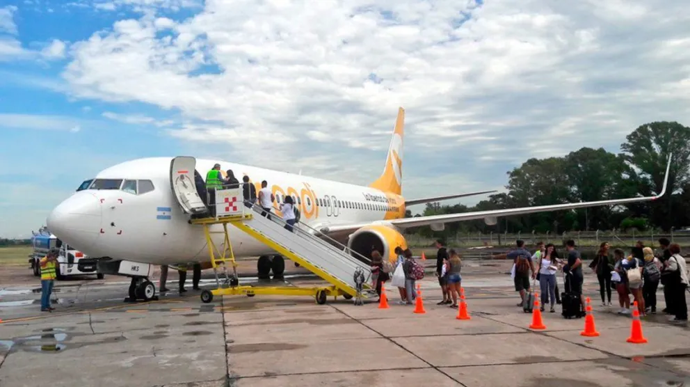 En mayo, creció un 22 por ciento la cantidad de pasajeros que viajaron en vuelos domésticos