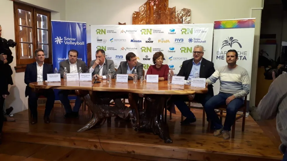 Anunciaron la tercera fecha del circuito mundial de vóley en la nieve
