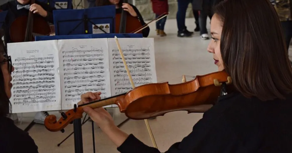 Camerata Juvenil Municipal se presenta en la Biblioteca Sarmiento