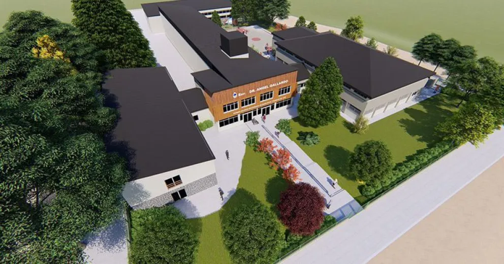Se presentó el proyecto del nuevo gimnasio para la ESRN 46 de Bariloche