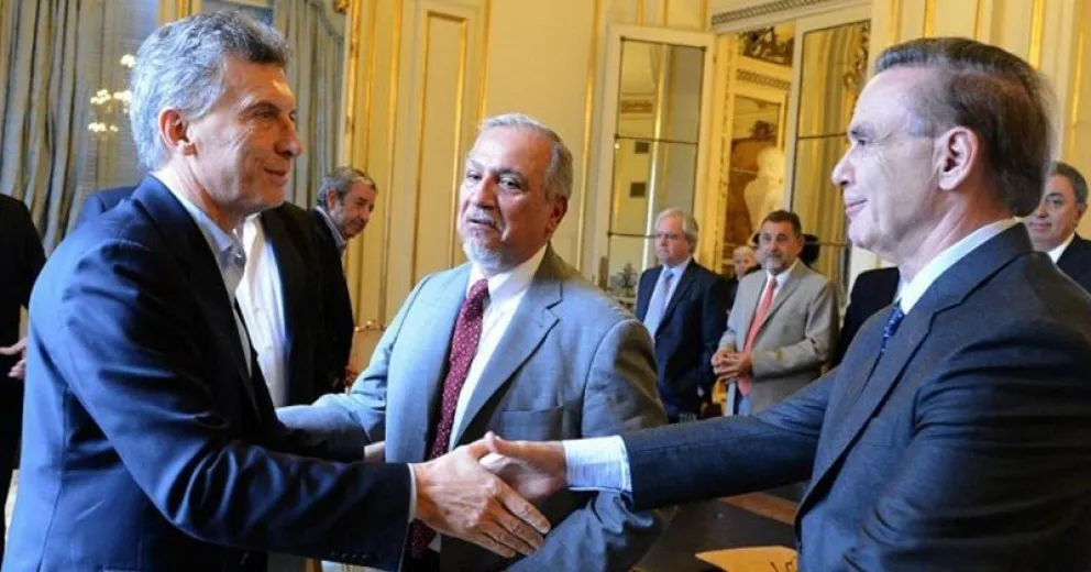 Miguel Ángel Pichetto será compañero de fórmula de Mauricio Macri