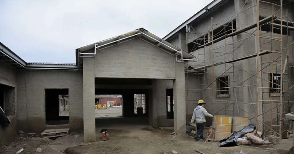 La construcción del edificio del CET 28 avanza a buen ritmo