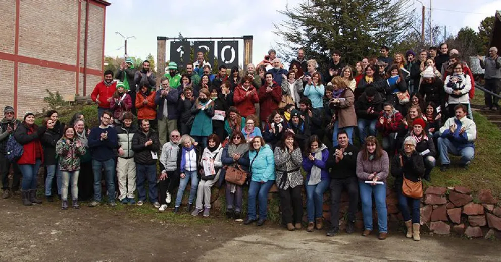 Emotivo acto en la UNCo para cambiar el contador de nietos y nietas recuperados