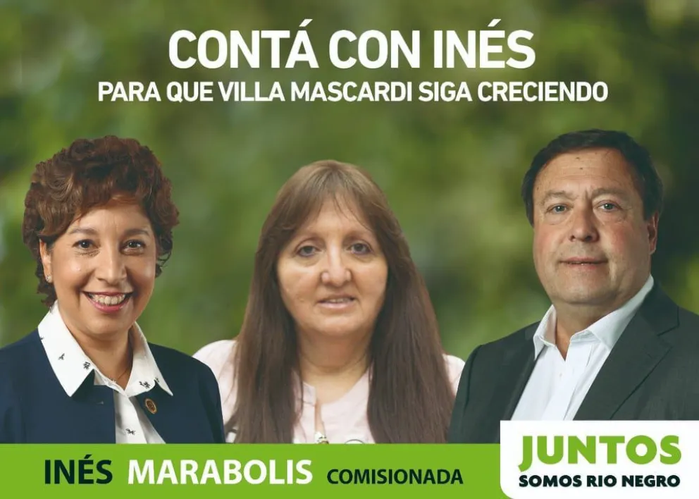 Inés Marabolis apunta a seguir trabajando como comisionada de Villa Mascardi