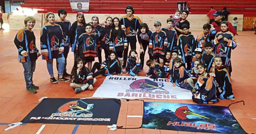Los menores del club Hualas tuvieron una gran participación en el Nacional de roller hockey