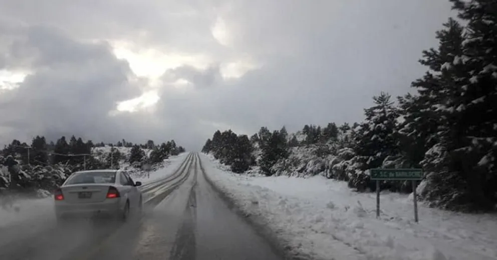 Rutas Nacionales de la zona andina, transitables con extrema precaución