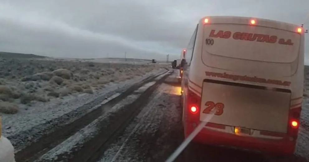 Hubo demoras en la Ruta 23 por camiones cruzados