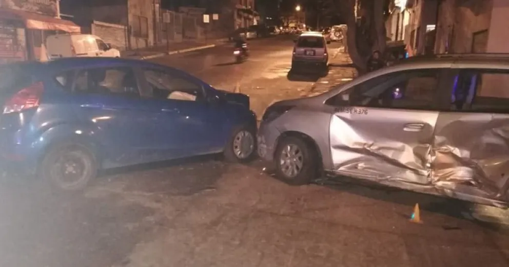 Violento choque en Gallardo y Morales