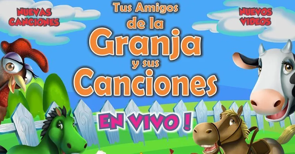 El 13 de julio, llegan los “Amigos de la Granja y sus Canciones” a Bariloche