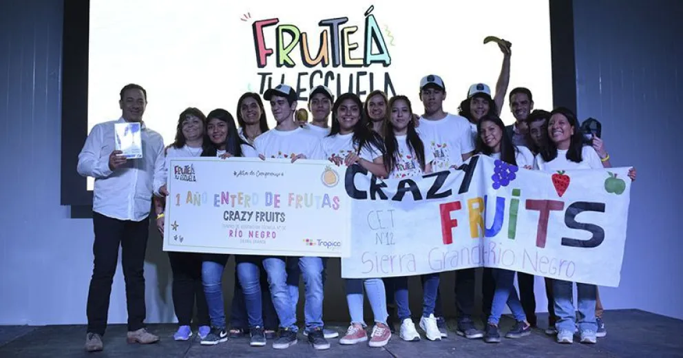 “Fruteá tu escuela” cerró las inscripciones con buena participación rionegrina