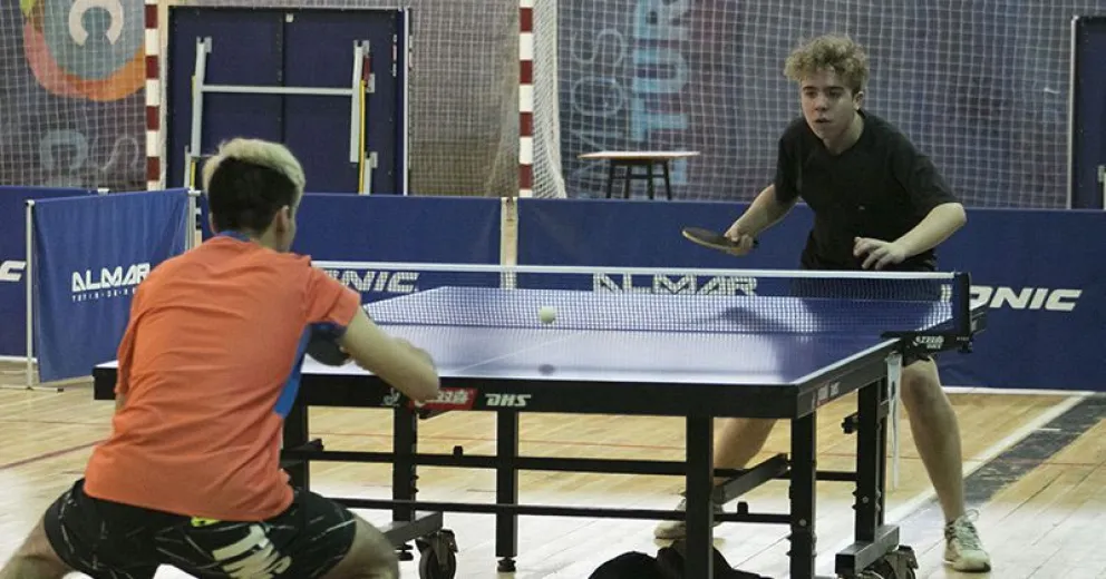 El segundo Open de la Nieve de tenis de mesa fue un éxito