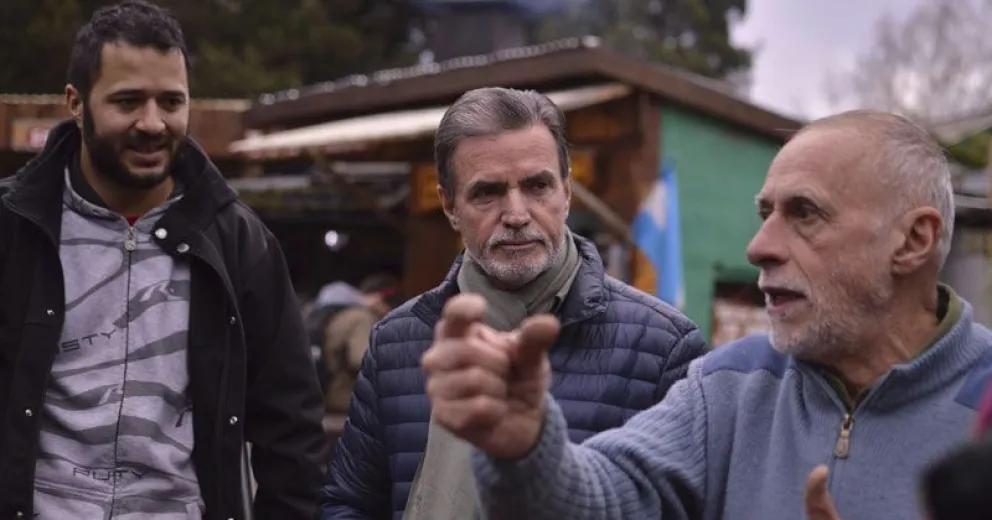 Fernando Vaca Narvaja y Mauro González estuvieron en Colonia Suiza llevando su propuesta.