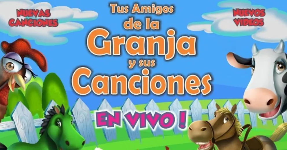 Este sábado los “Amigos  de la granja y sus canciones”  estarán en La Baita